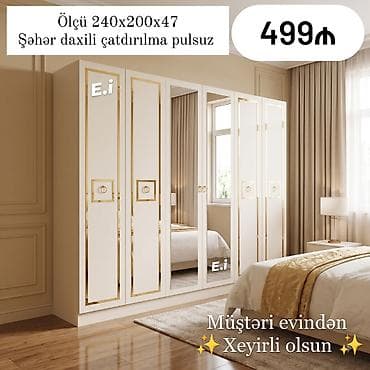 seyf qapi: Sifarişlə Dolab / 6 Qapılı Dolab 499Azn💥 ✔️Rəng seçimi var Şəhər — 1