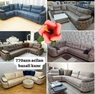 meqa mebel: Künc divan, Yeni, Açılan, Bazalı, Parça, Şəhərdaxili pulsuz çatdırılma — 2