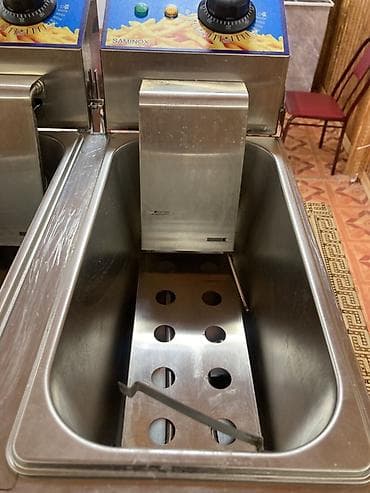 Fri aparatları: Fri kartof üçün, Saminox, Cüt gözlü, 3 l — 5