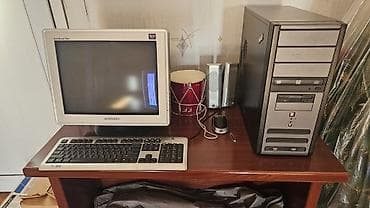 Masaüstü kompüter komplekti - Sistem bloku: qüllə tipli korpus, ön