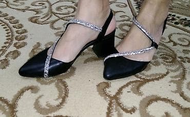 Кроссовки и спортивная обувь: Qadın ayaqqabısı – zərif, klassik qara rəngdə - Burun forması: iti — 2