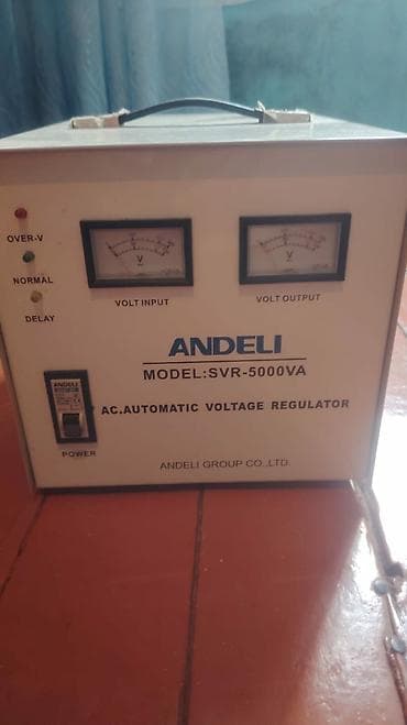 ANDELI SVR-5000VA – Avtomatik Gərginlik Tənzimləyicisi - Brend at lalafo.az ANDELI SVR-5000VA – Avtomatik Gərginlik Tənzimləyicisi - Brend