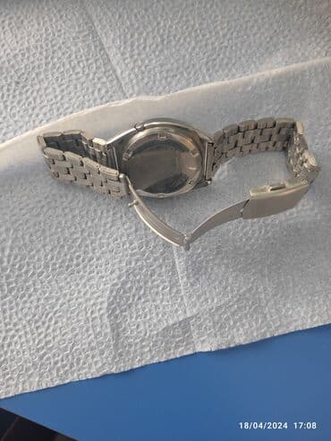 el fecr saat: Qol saatı, rəng - Gümüşü — 4