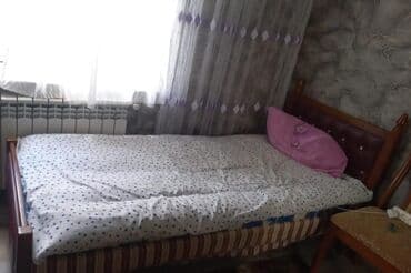 железная кровать односпальная: Односпальная кровать, Без подьемного механизма, С матрасом, Без выдвижных ящиков — 1