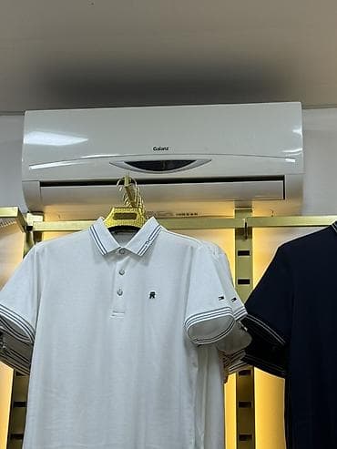 Ağ rəngli kişi polo köynəyi - Stil: Klassik polo yaxalı, 3 düyməli ön — 1