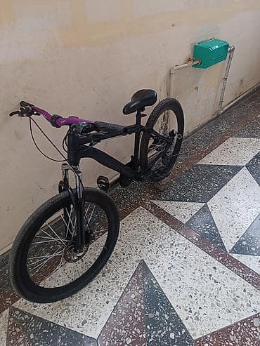 velosiped peredok: Dağ velosipedi – 26 düym - Rəng: qara gövdə, /alüminium — 2