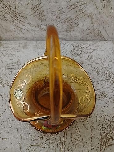 konfet qabi: Razilasma yolu ile .Dekorativ şüşə dəst - Material: qalın — 6