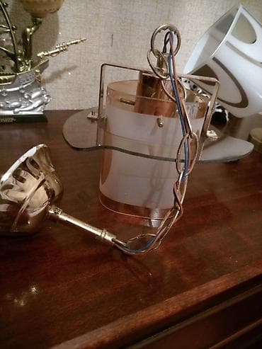 lent işiq: Divar üçün dekorativ bra – şüşə plafonlu - Növ: divar — 3