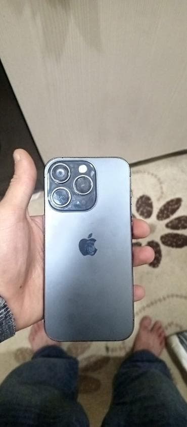 iphone 15 pro ağ: IPhone 15 Pro, Space Gray, Face ID — 1