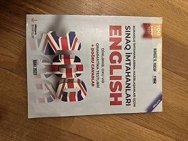 Məhsul: “Sınaq imtahanları – English” test toplusu Xüsusiyyətlər: -