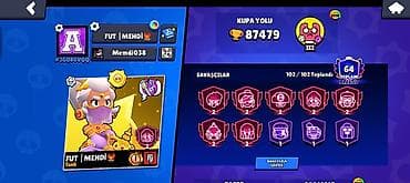 Brawl Stars hesabı – yüksək inkişaflı və tam kolleksiya yönümlü profil — 1
