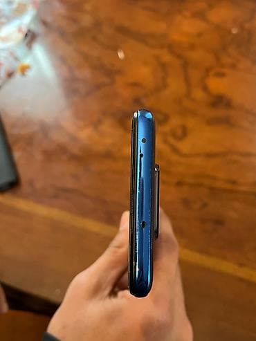 telefonlar honor: Poco X3, rəng - Mavi, Barmaq izi — 6