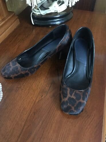 Tuflilər, Ölçü: 39, rəng - Qəhvəyi, İşlənmiş