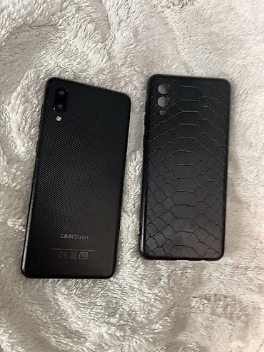 soba satilir: Samsung Galaxy A02, 32 GB, rəng - Qara, Sensor — 6