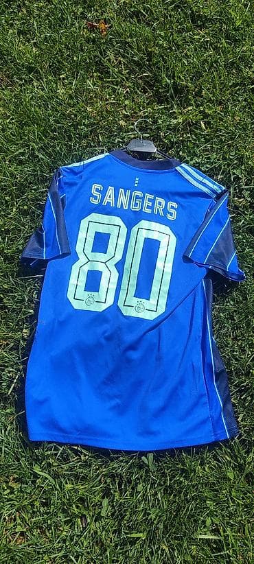 qarabag ajax: Futbolka, Adidas, M, rəng - Göy — 1