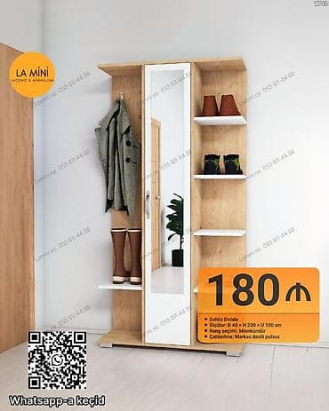 Dəhliz dolabı – LA MINI (Laconic &amp; Minimalism) - Növ: Dəhliz üçün