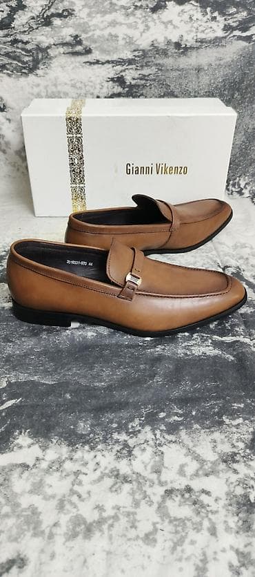 tuflilər: Кожаные туфли Итальянского бренда Gianni Vikenzo. Размер 44 — 3