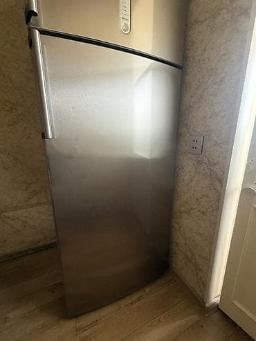İşlənmiş 2 qapılı Siemens Soyuducu Satılır, rəng - Gümüşü — 2