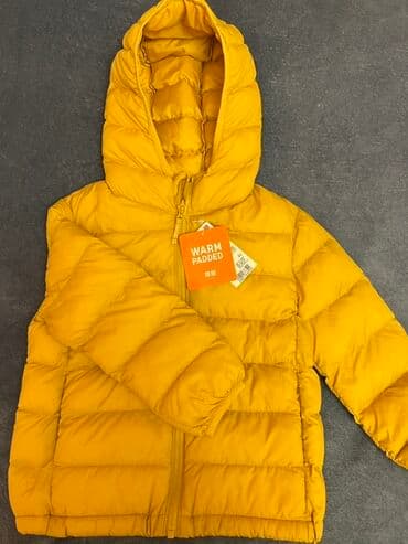 Uşaq üçün isti, yüngül şişmə gödəkçə. -Yoponiyanin uniqlo brendi -