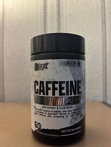 Nutrex Research Caffeine 200 – sürətli təsir edən enerji və diqqət
