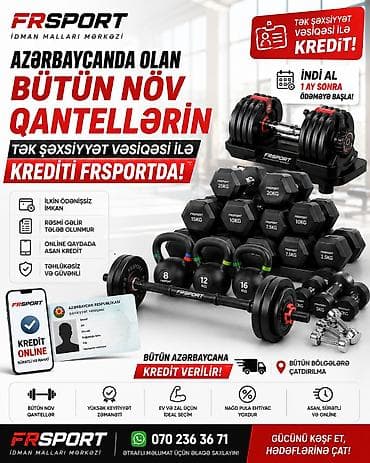 Rezin Qantellər, Çəki: 5 kq, Yeni