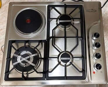 4 qapılı xaladenik: Плита Комбинированная, Настольная, 4 конфорки, Новый — 5