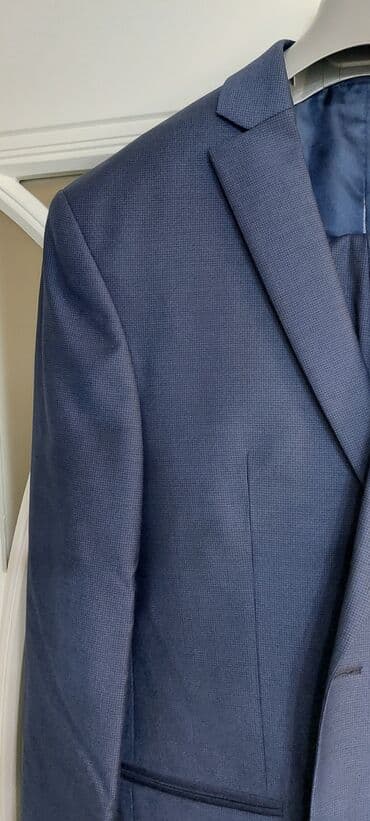 göy rəngli kişi cemperləri: Kastyum. 50 razmer. yeni kimidir — 2