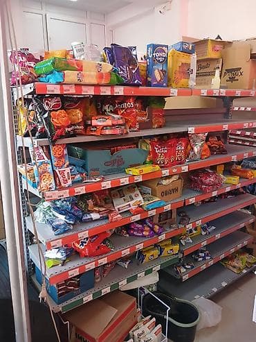 market arabalari: Mini-market rəfləri və assortimenti Məhsullar: - İçkilər: qazlı və — 5
