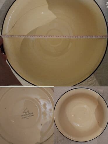 Nissan: Məişət qabları dəsti Tərkib: - 1 ədəd böyük porselen boşqab – Thun — 3