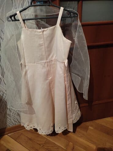 Пиджаки: Uşaq üçün zərif şifon-qabarıq dizaynlı don - Rəng: açıq krem/şeftalı at lalafo.az — 4 Пиджаки: Uşaq üçün zərif şifon-qabarıq dizaynlı don - Rəng: açıq krem/şeftalı — 4