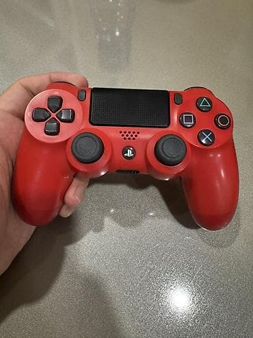 Sony DualShock 4 (CUH-ZCT2) simsiz oyun pulti – qırmızı orginal