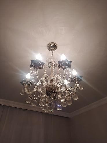 Çılçıraq, 6 lampa, Xrustal lalafo.az -da Çılçıraq, 6 lampa, Xrustal