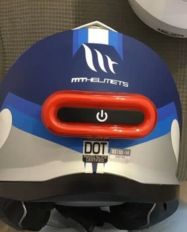 купить шлем для мотоцикла: Moto-velo təhlükəsizlik dəbilqə işığı Salam, Здравствуйте — 4