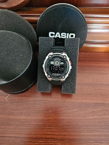 Qol saatları: Casio AE-2000W kişi qol saati. 165 manata alinib,65 satilir. Ünvan — 2