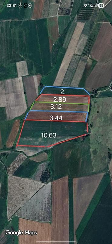 Daşınmaz əmlak: 2200 sot, Kənd təsərrüfatı, Kupça (Çıxarış) — 1