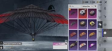 a klas: PUBG Mobile hesabı – kosmetiklər və nadir əşyalarla dolu - Server — 1