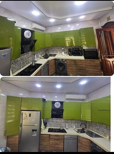 60 70 masa: *ZB* *TECILI MƏTBƏX MEBELI SATILIR Qiymət *300 AZN* ölçü *394/310* — 1