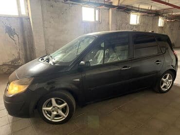 renault meqane: Renault Scenic (II) — qara rəngli, 5 qapılı kompakt miniven. Şəhər və — 4