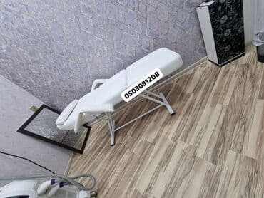 Yeni, Kosmetoloji kuşetka, Qatlanan, rəng - Ağ