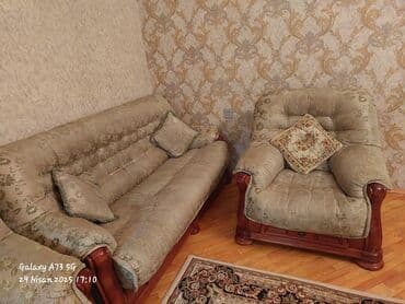 İşlənmiş, Divan, Divan, 2 kreslo