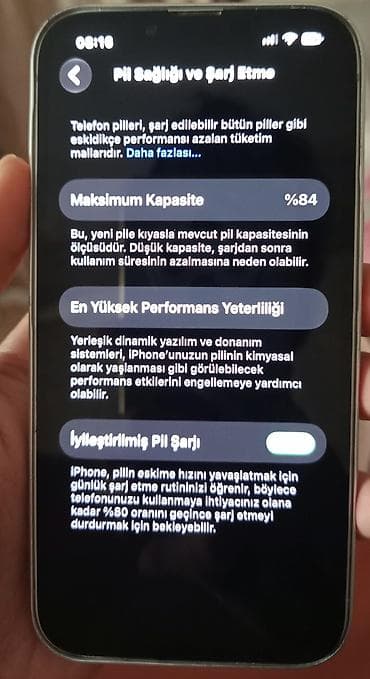 video registor: IPhone 13, 256 GB, Gümüşü, Face ID — 3