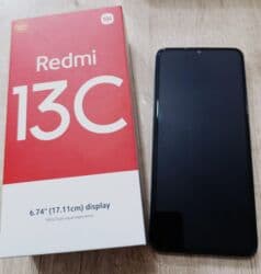 Redmi 13C, 256 GB, rəng - Göy, Barmaq izi