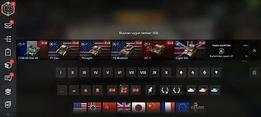 World of Tanks Blitz oyun hesabı üçün böyük kolleksiya: 300 uyğun tank — 1