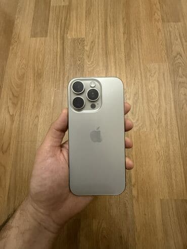 3D panellər: IPhone 16 Pro, 256 GB, Gümüşü, Face ID — 2
