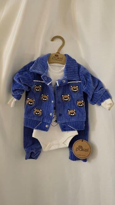 Donlar: Məhsul: Mini Pakel Organics körpə geyim dəsti Tərkib və dizayn: - 3 — 1