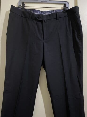 женские длинные майки: Классические Мужские брюки, New Yorker, цвет - Черный — 3