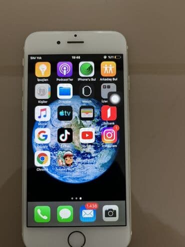 IPhone 6s, 16 GB, Qızılı, Barmaq izi
