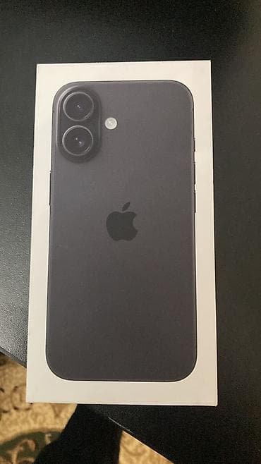 ТВ и видео: IPhone 16, 128 ГБ, Черный, С документами — 1
