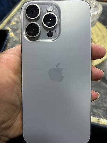 ikinci el iphone 14 pro max: IPhone 15 Pro Max, Natural Titanium — 5