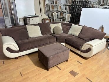 divan 2ci əl: Künc divan, İşlənmiş, Açılan, Bazalı, Çatdırılma yoxdur — 2